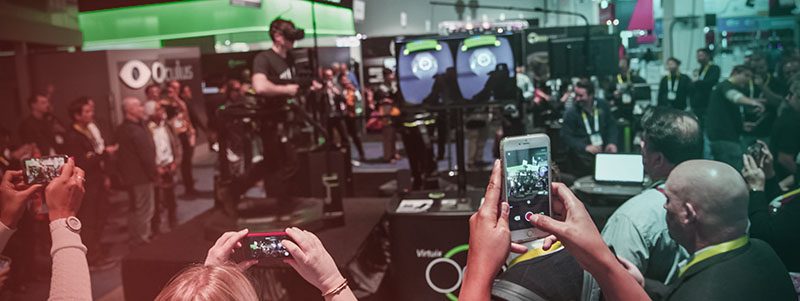 filming with phones crowd ces trade show pr crowd ces trade show pr soliton solutions