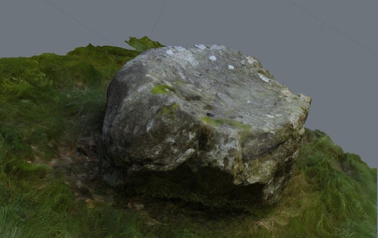 3D scanned rocks