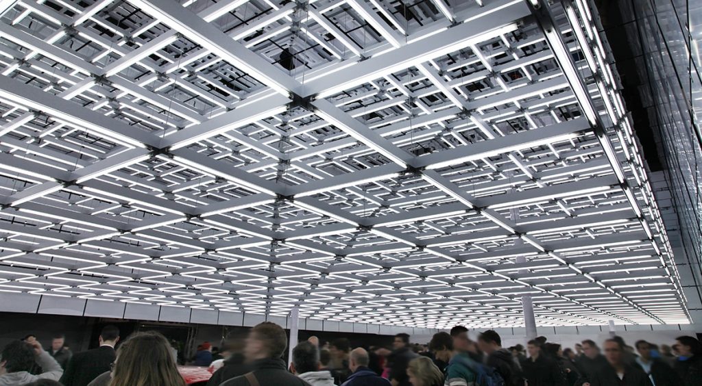 light rods exhibition squares roof soliton solutions light rods exhibition squares roof audi