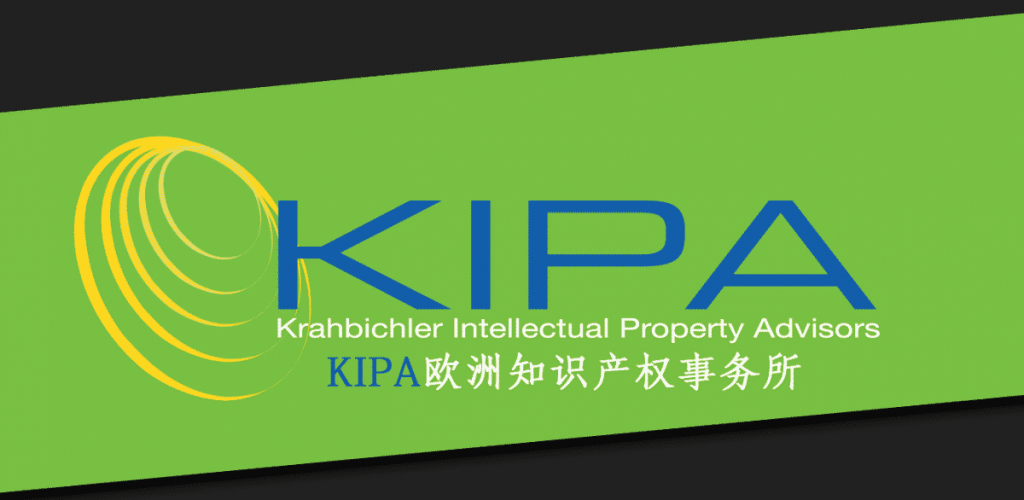 kipa-china-european-ip-patent-agency Krahbichler Intellectual Property Advisors China IP experts